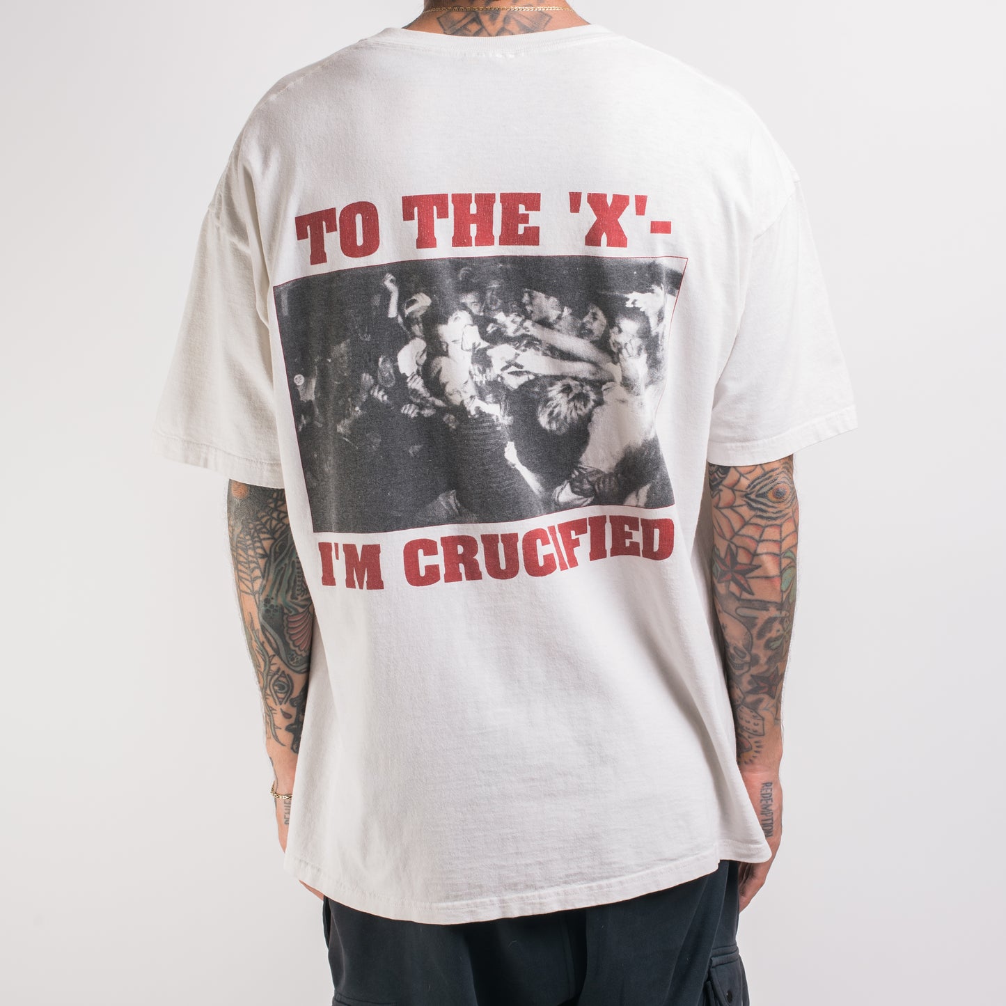 Vintage 90’s Earth Crisis To The X I’m Crucified T-Shirt