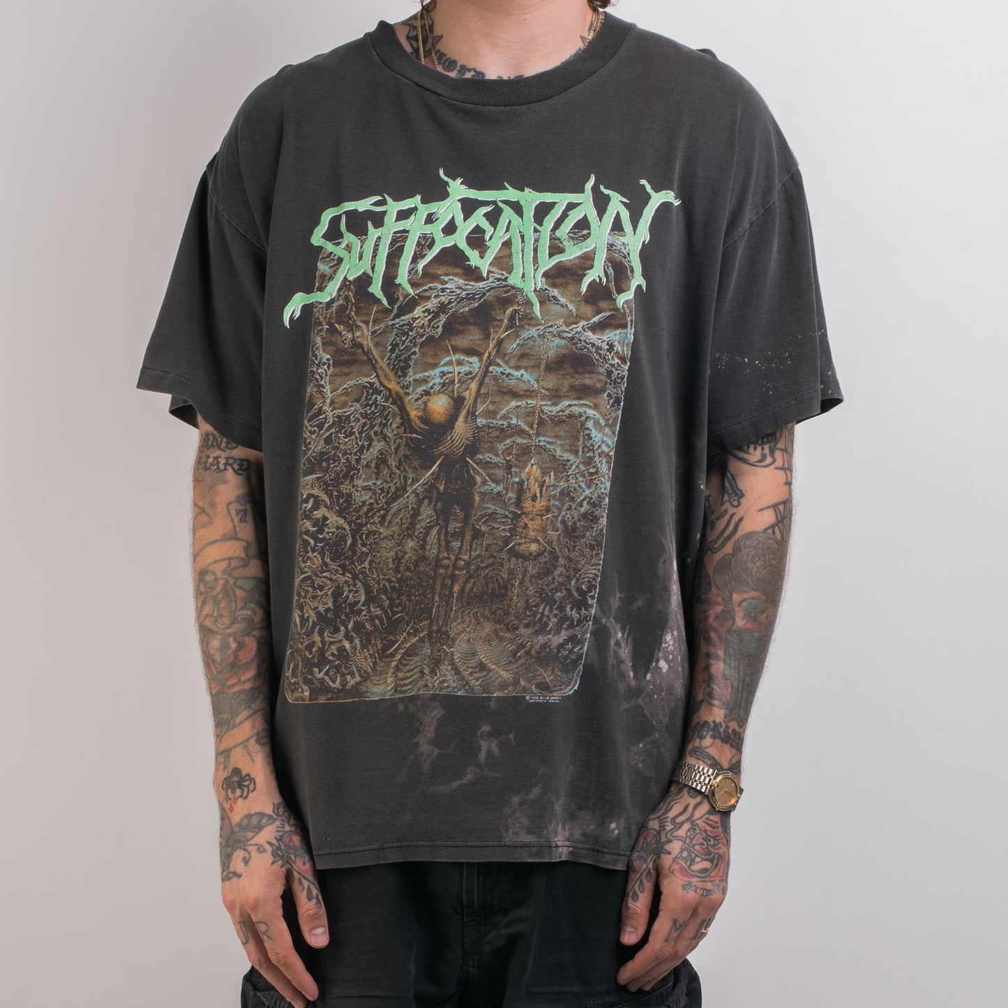 Vintage 1995 Suffocation Pierced From Within T-Shirt