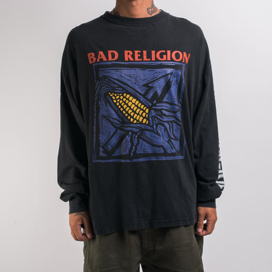 Vintage 90’s Bad Religion Against The Grain Longsleeve