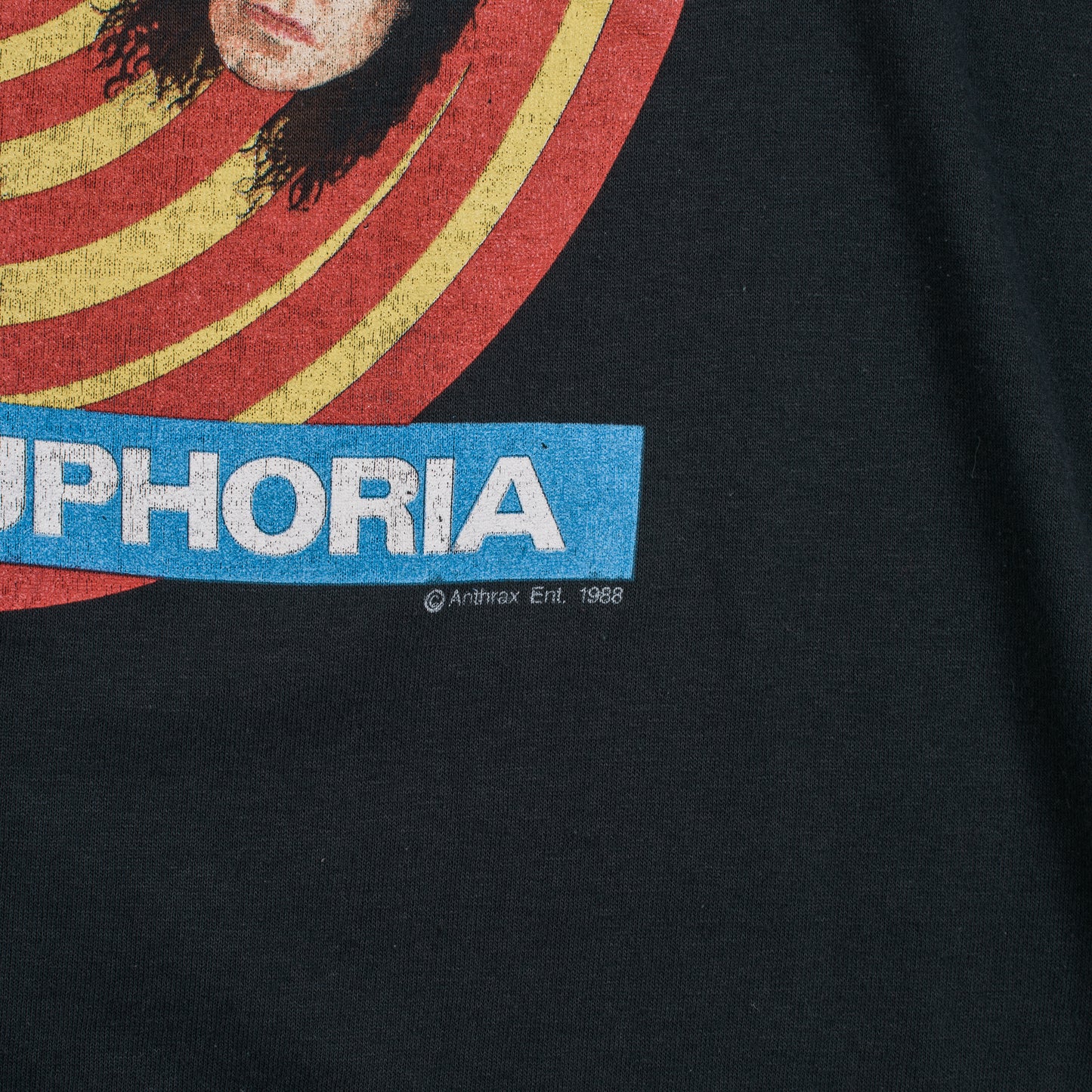 Vintage 1988 Anthrax State Of Euphoria Tour T-Shirt