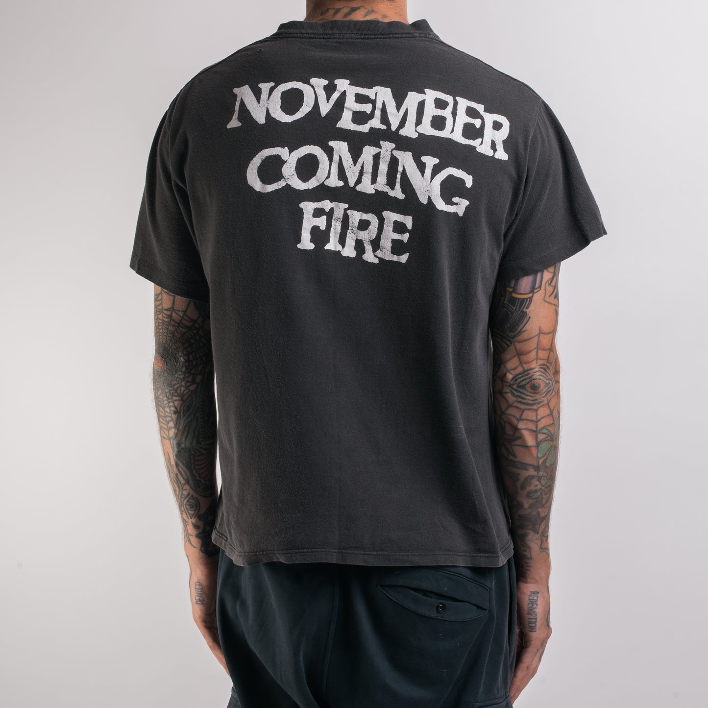 Vintage 1990 Samhain November Coming Fire T-Shirt