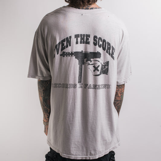 Vintage 90’s Settle The Score Anime Straight Edge T-Shirt