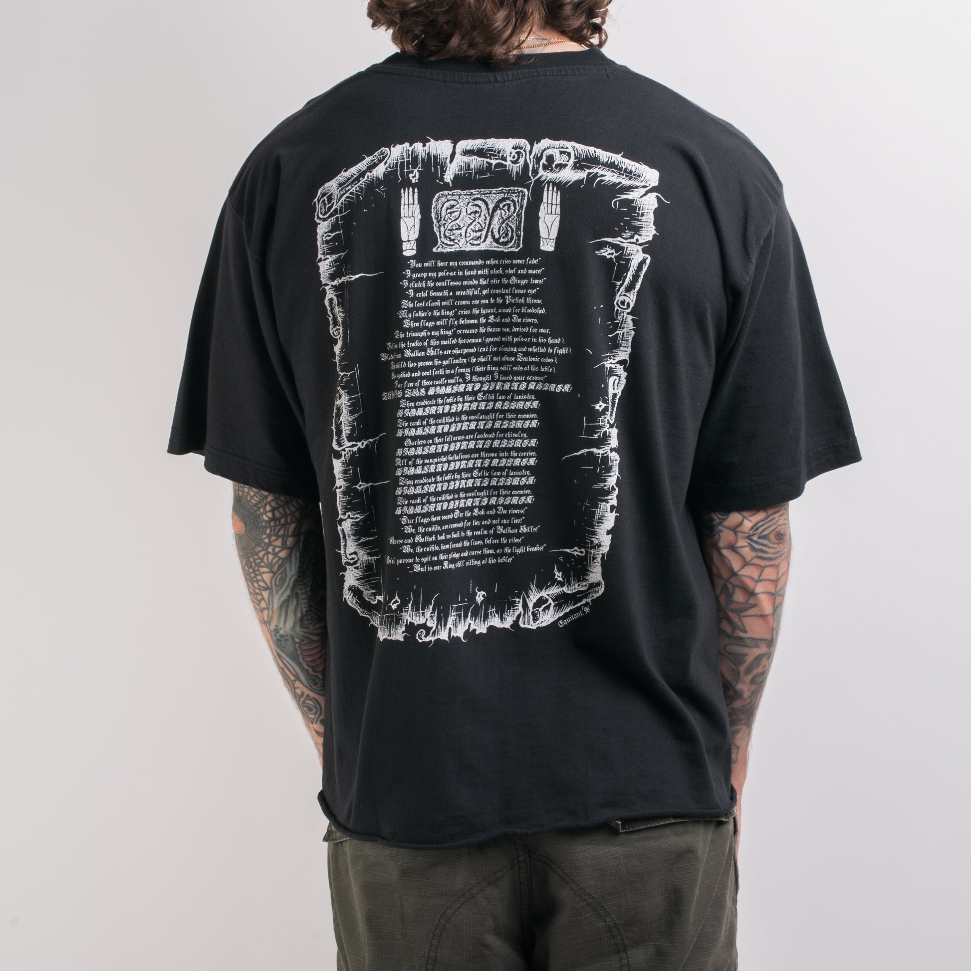 Vintage 90’s Absu Highland Tyrant Attack T-Shirt – Mills Vintage USA