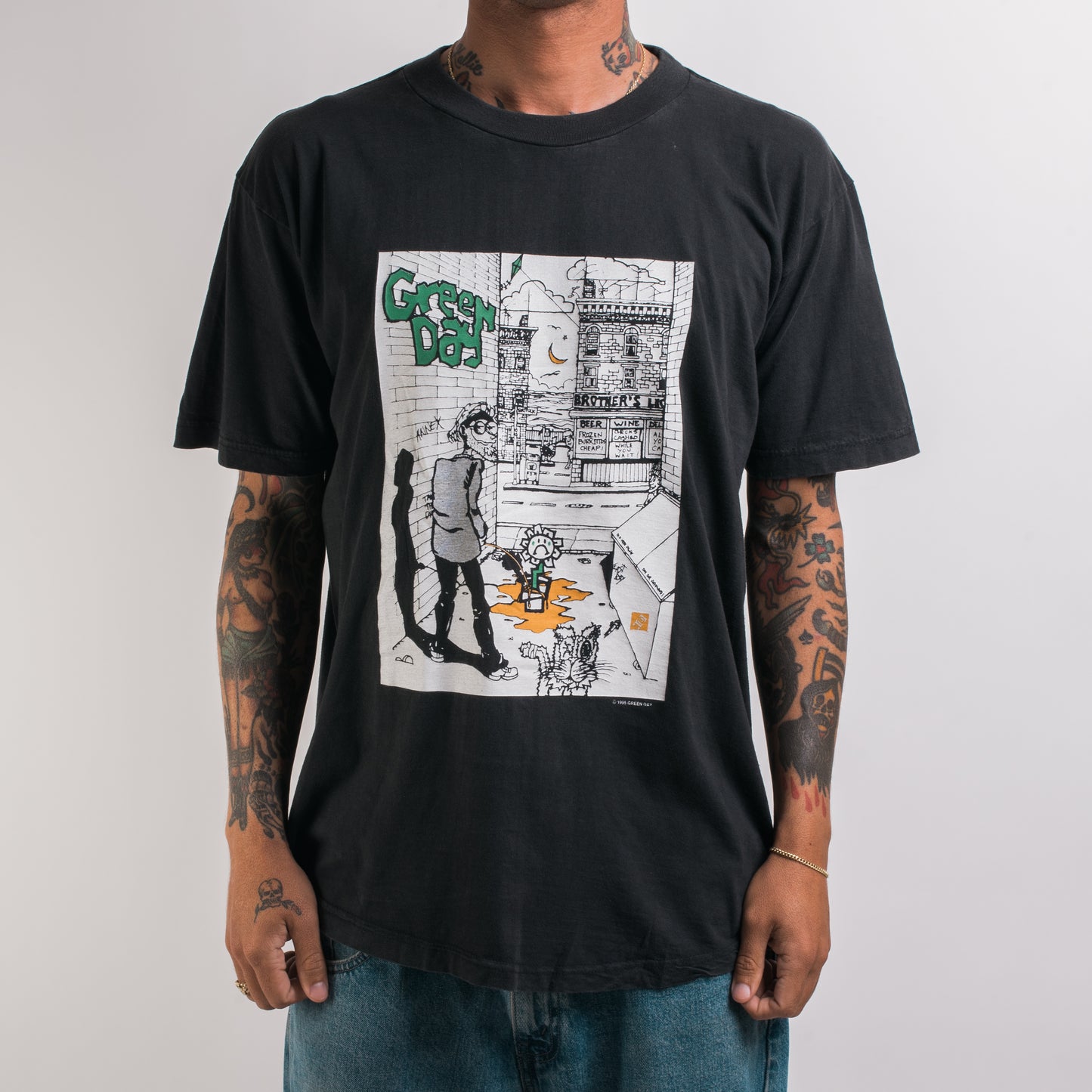 Vintage 1995 Green Day Tour T-Shirt