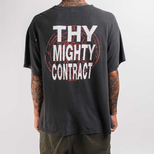 Vintage 90’s Rotting Christ Thy Mighty Contract T-Shirt