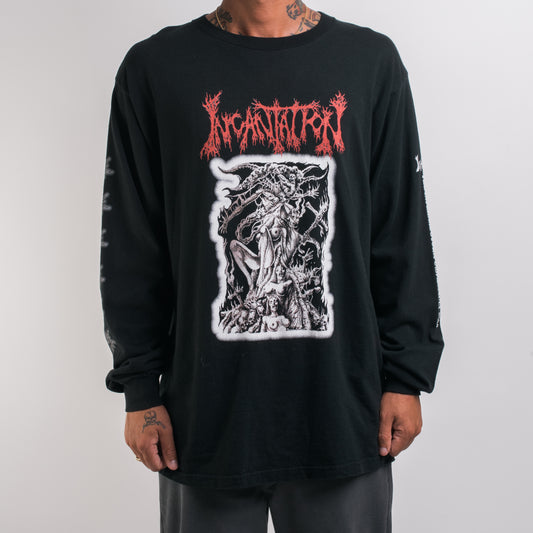 Vintage 2000 Incantation The Infernal Storm Tour Longsleeve