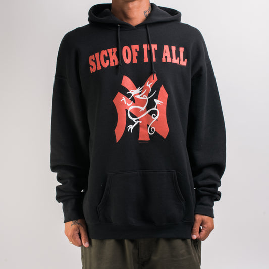 Vintage 90’s Sick Of It All The Pain Strikes Hoodie