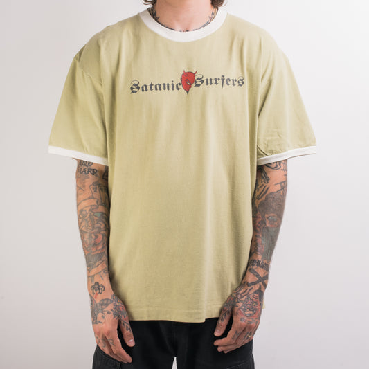 Vintage 90’s Satanic Surfers Ringer T-Shirt