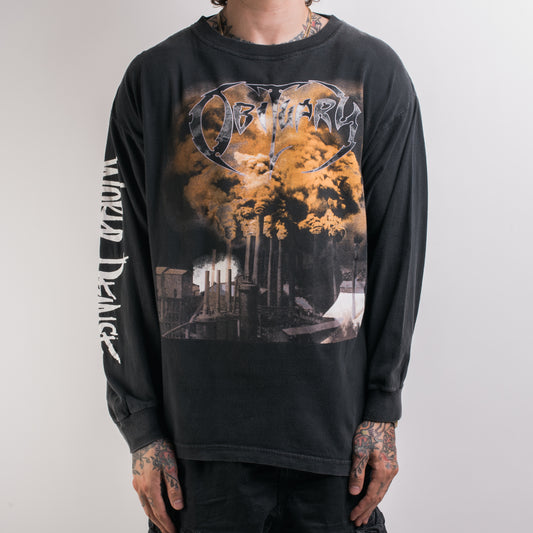 Vintage 1994 Obituary World Demise Longsleeve