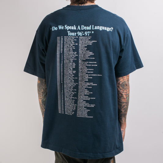 Vintage 1996 Downset Do We Speak A Dead Language Tour T-Shirt