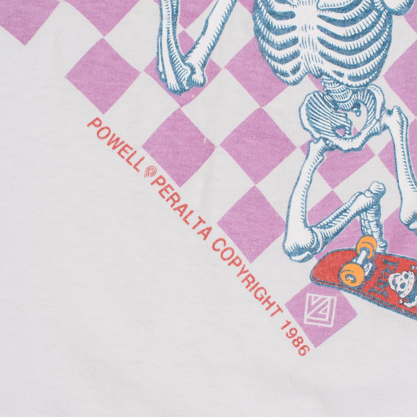 Vintage 1986 Powell Peralta Bones Brigade Rodney Mullen T-Shirt