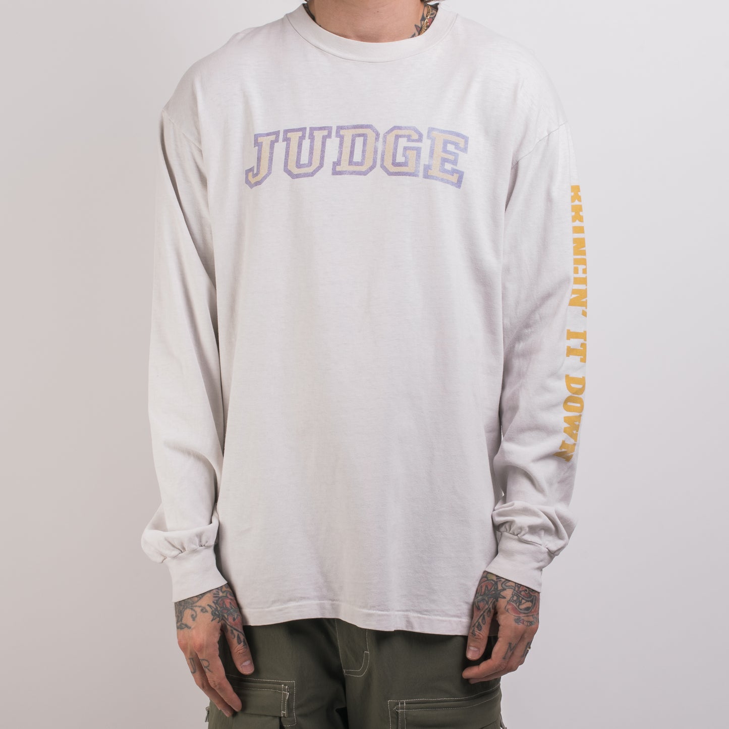 Vintage 90’s Judge Bringin’ It Down Longsleeve