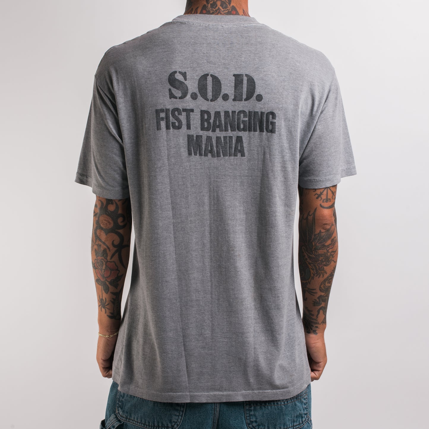 Vintage 80’s SOD Fist Banging Mania T-Shirt