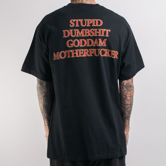 Vintage 1998 The Offspring Stupid Dumbshit Motherfucker T-Shirt