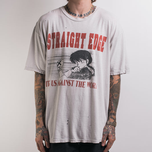 Vintage 90’s Settle The Score Anime Straight Edge T-Shirt