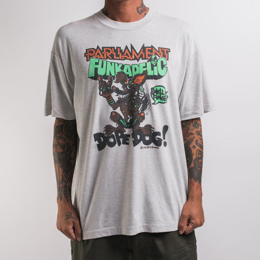 Vintage 1993 Parliament Funkadelic Dope Dog T-Shirt