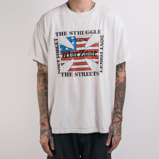 Vintage 90’s Warzone Don’t Forget The Struggle Don’t Forget The Streets T-Shirt