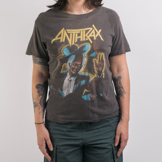 Vintage 80’s Anthrax Among the Living Tour T-Shirt