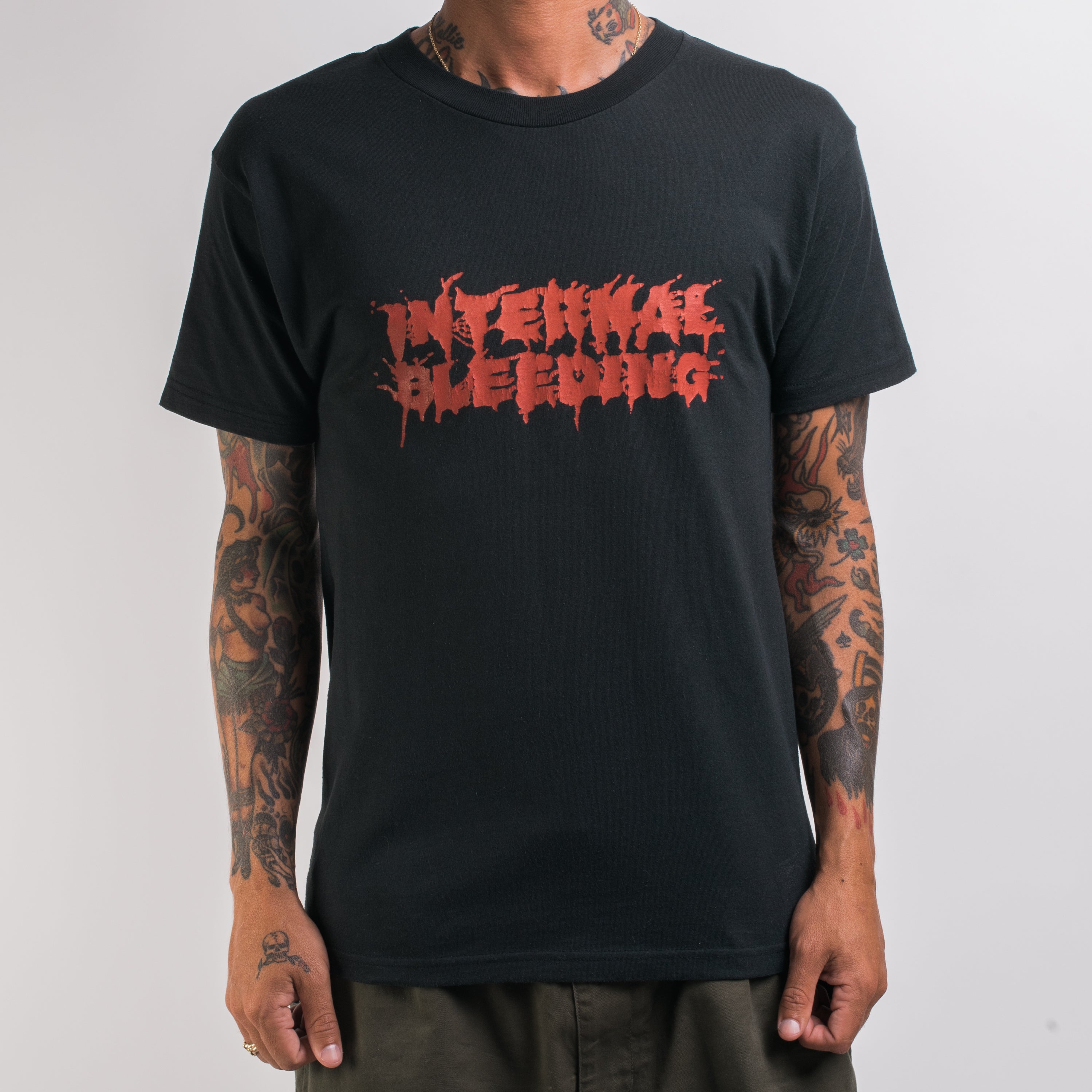 Vintage 90’s Internal Bleeding New York Slamcore T-Shirt – Mills ...