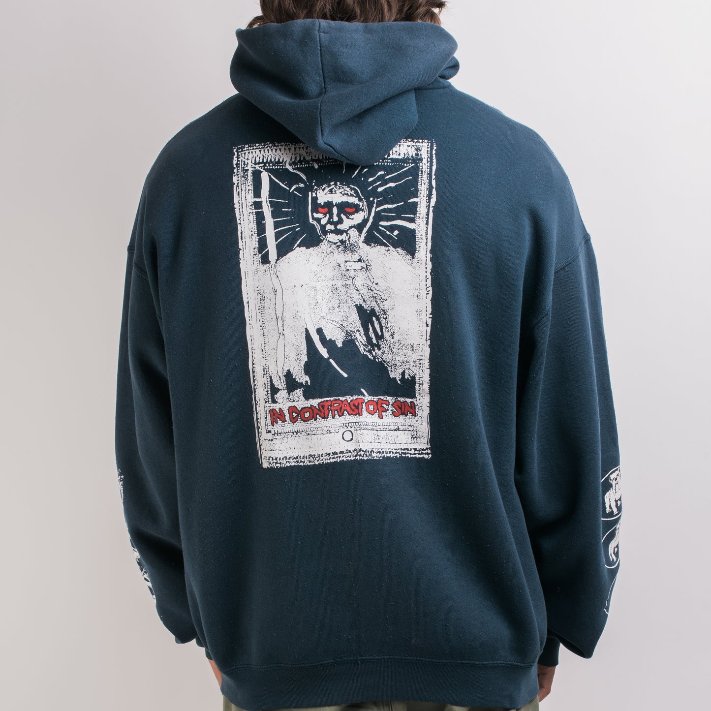 Vintage 90’s Integrity In Contrast Of Sin Hoodie