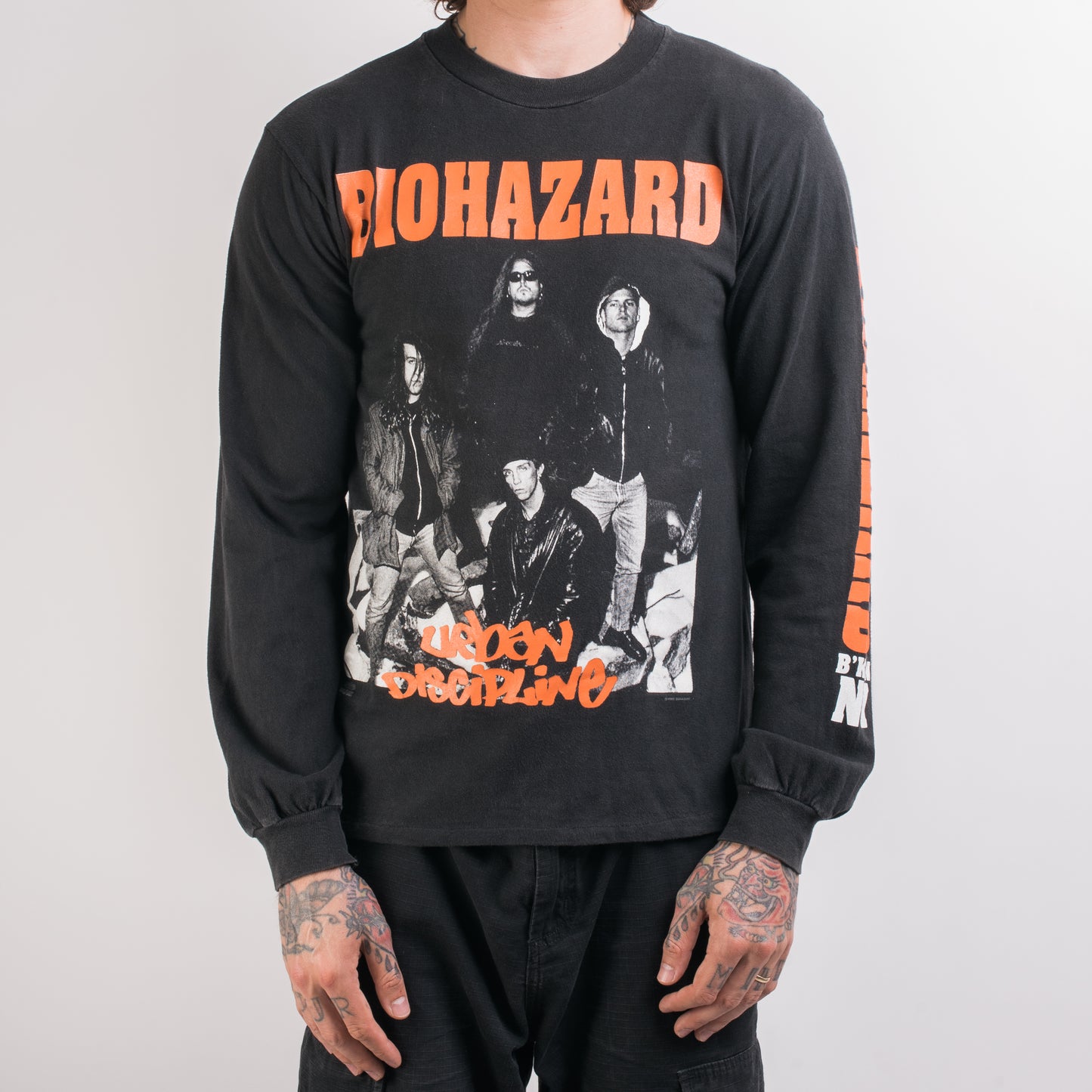 Vintage 1992 Biohazard Urban Discipline Longsleeve