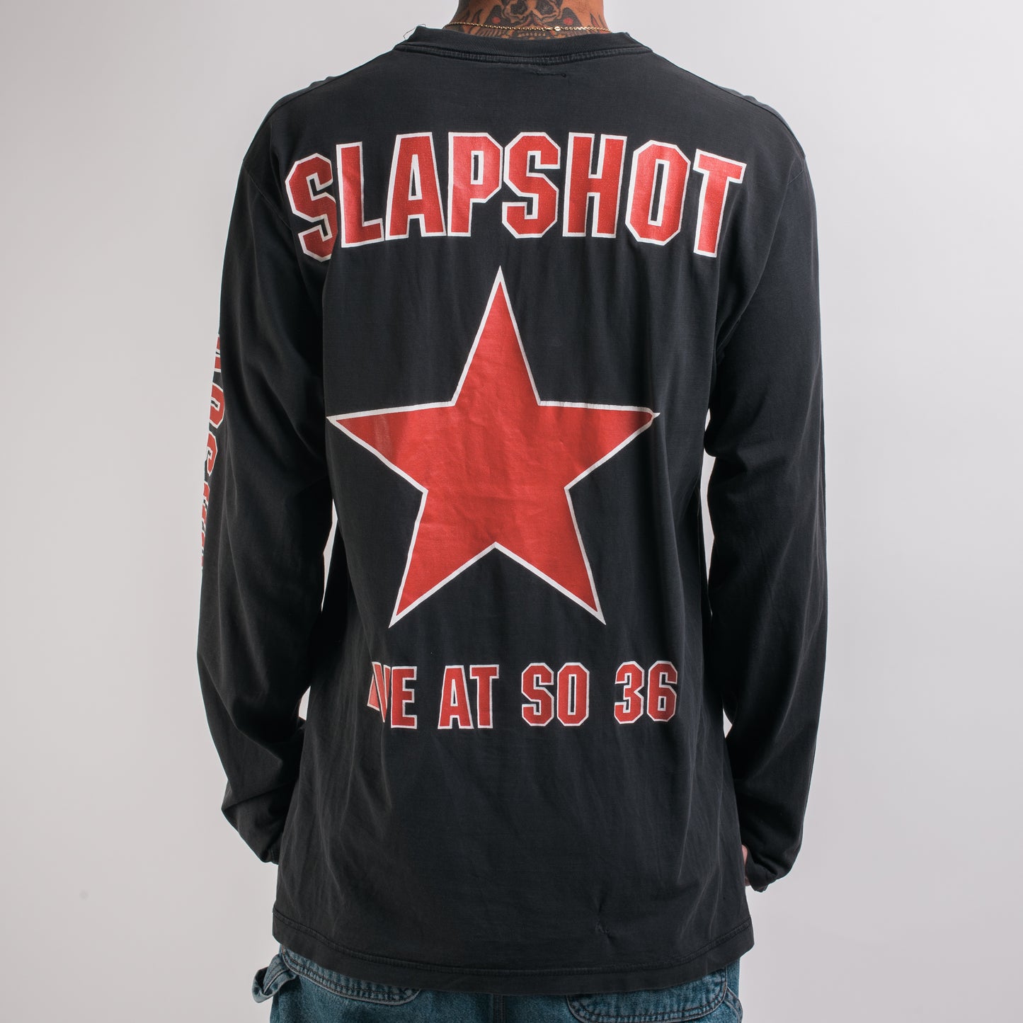 Vintage 90’s Slapshot Live At So 36 Longsleeve