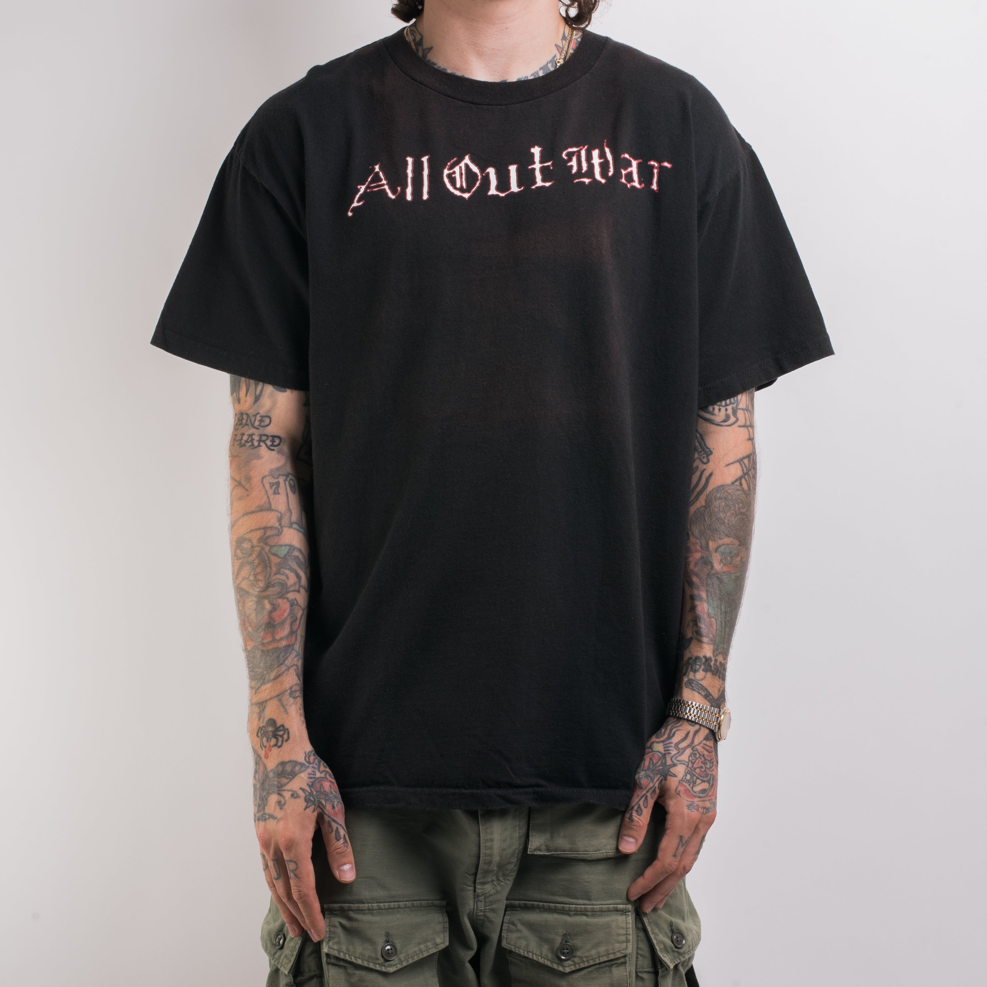 Vintage 90’s All Out War T-Shirt