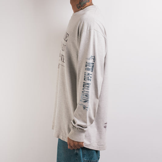 Vintage 90’s New Age Records Go Vegetarian Longsleeve