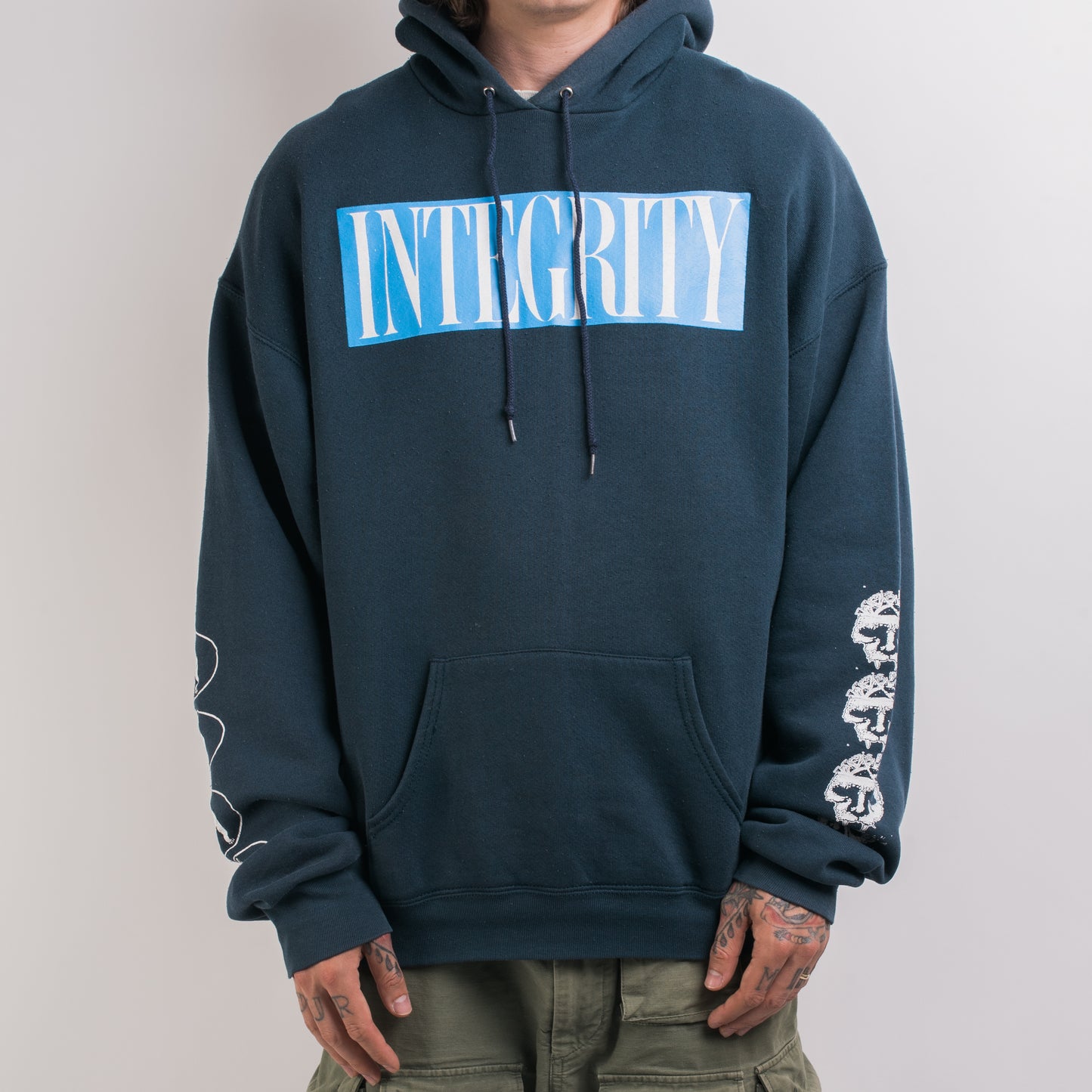 Vintage 90’s Integrity In Contrast Of Sin Hoodie