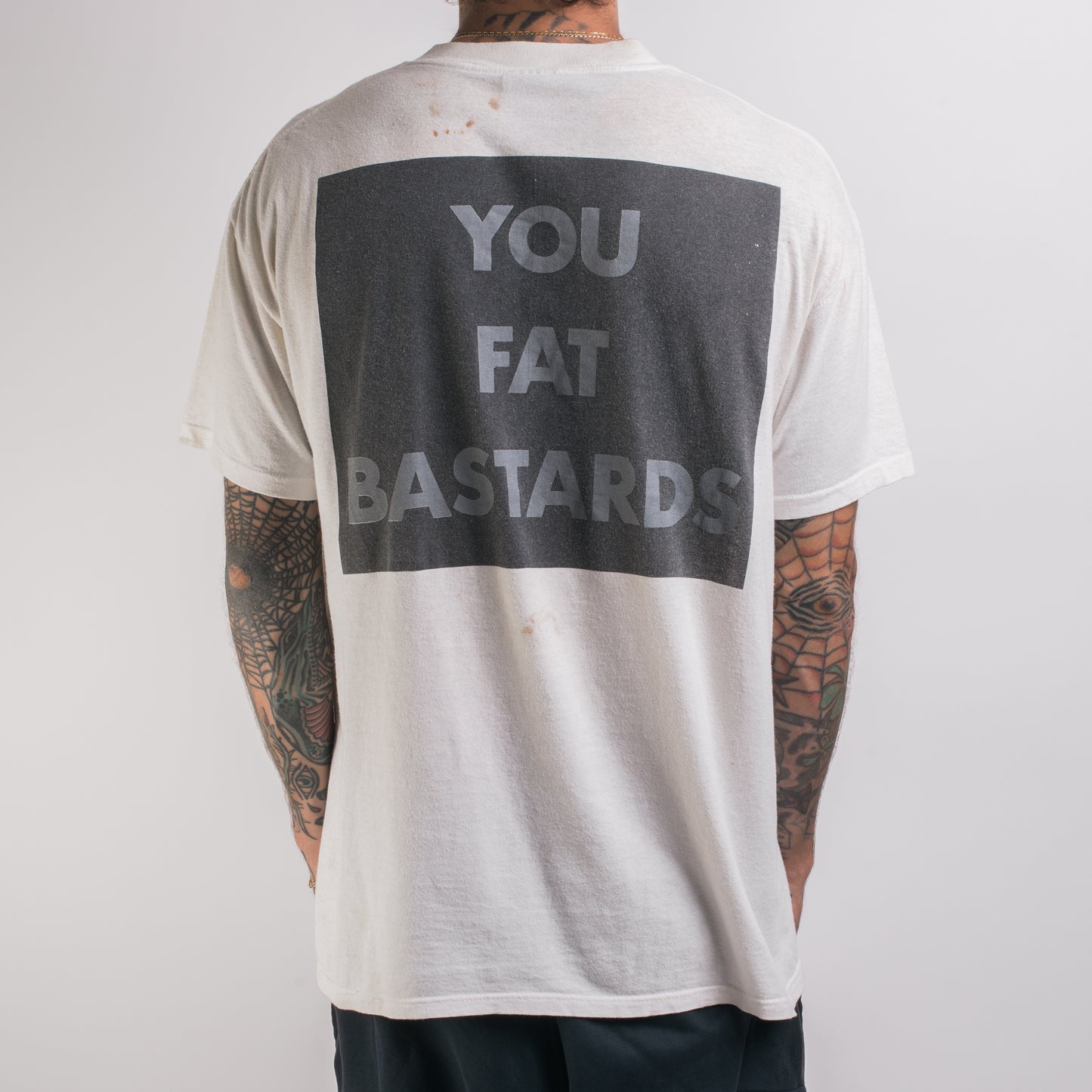 Vintage 1990 Faith No More You Fat Bastards T-Shirt