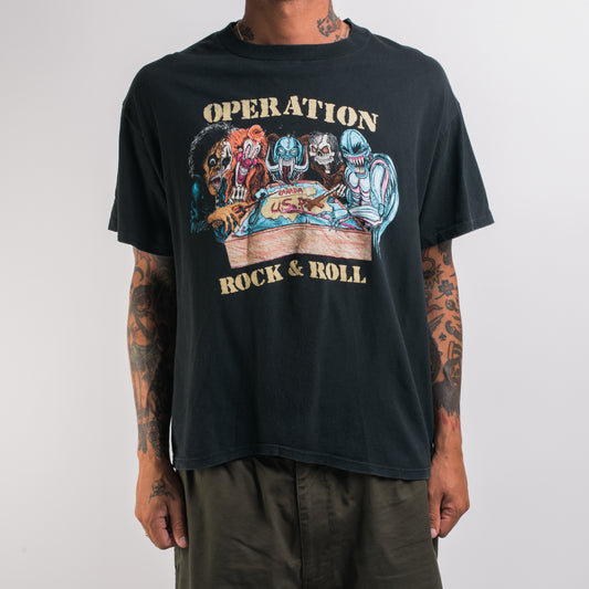 Vintage 1991 Operation Rock & Roll T-Shirt