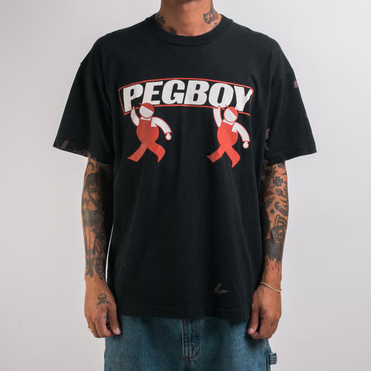 Vintage 90’s Pegboy Strong Reaction Tour T-Shirt