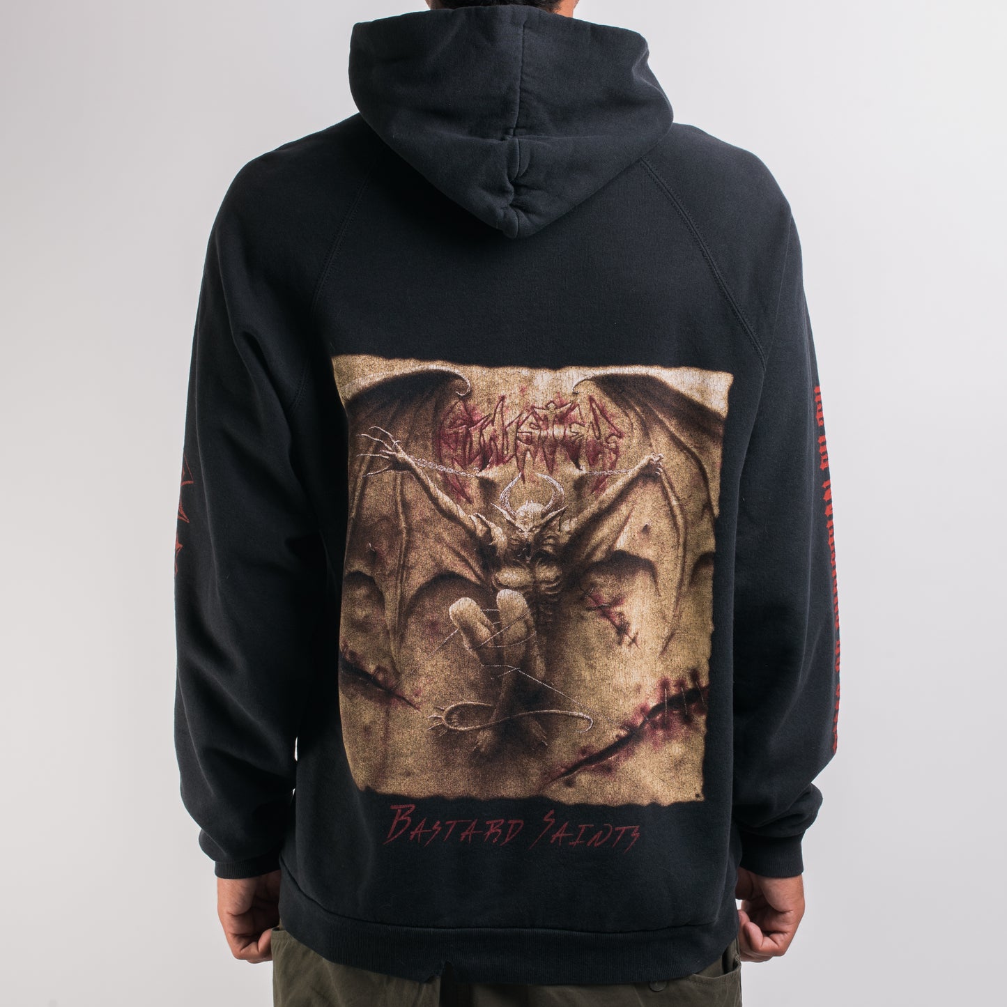 Vintage 90’s Sinister Bastard Saints Hoodie