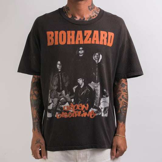 Vintage 1992 Biohazard Urban Discipline T-Shirt