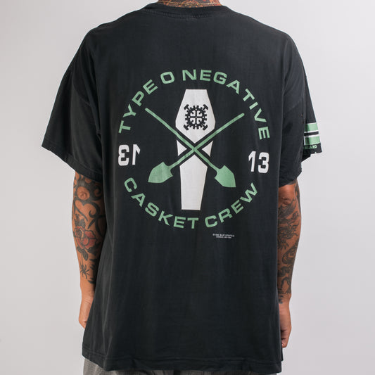 Vintage 1995 Type O Negative Casket Crew T-Shirt