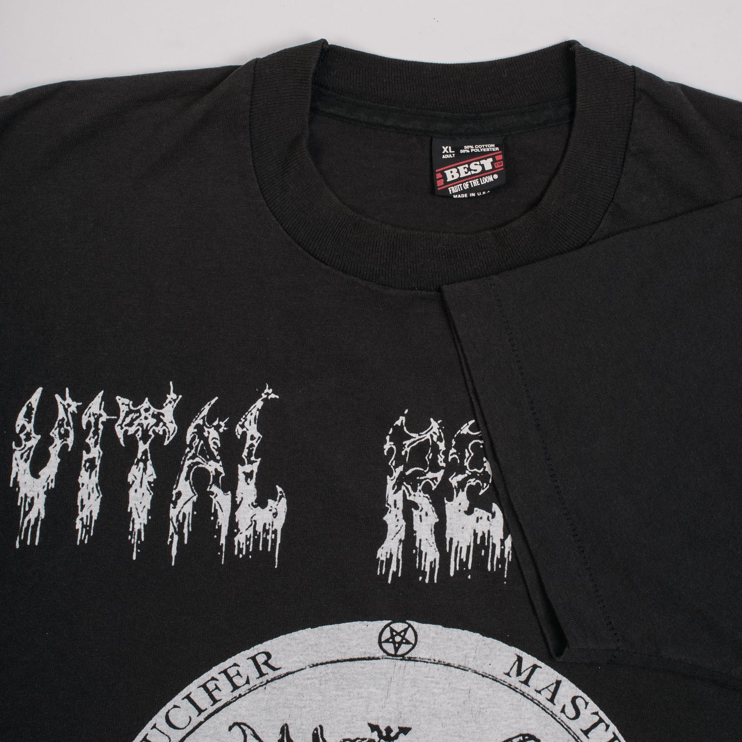 Vintage 90’s Vital Remains Triumph Through Darkness T-Shirt