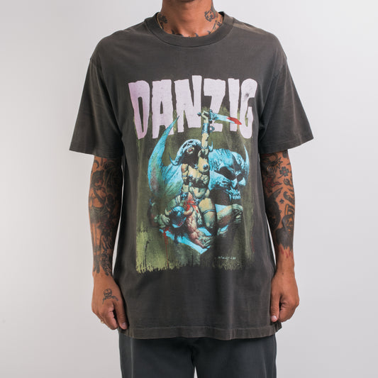 Vintage 1992 Danzig How The Gods Kill Tour T-Shirt