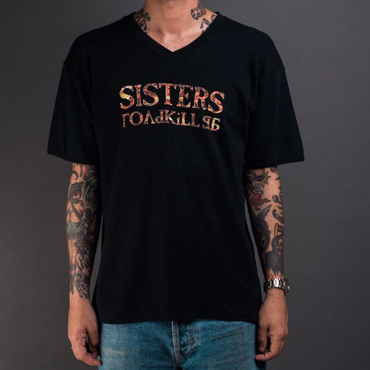 Vintage 90’s The Sisters Of Mercy V Neck T-Shirt